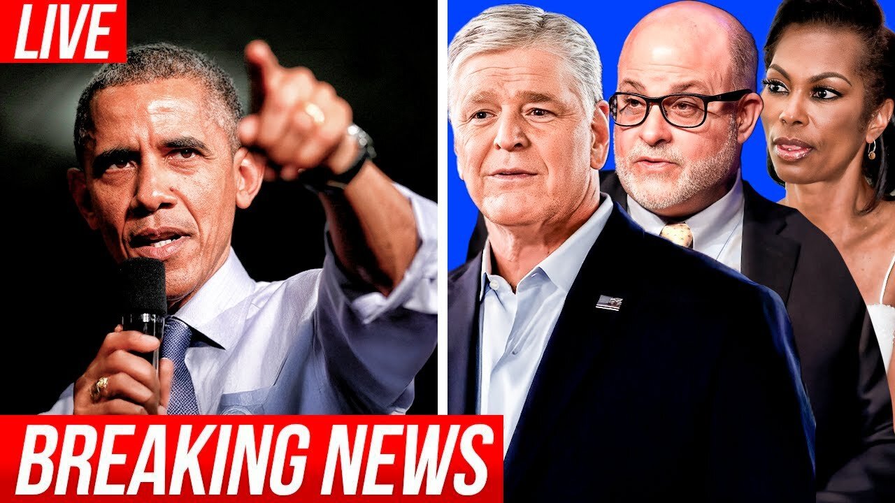 1MIN AGO: Sean Hannity, Mark Levin & Harris Faulkner LEAKED The Whole Secrets Behind Obama