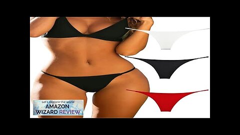 KUKU PANDA Cotton Thongs for Women Sexy Seamless Woman G String Panties Review