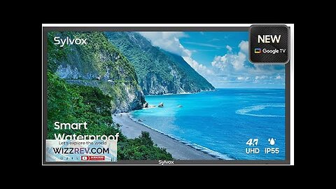 SYLVOX 43" Outdoor TV Waterproof 4K Ultra HD HDR Smart TV Review