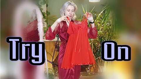 Revealing Elegance: Ethereal Transparent Robes Try-On Haul 