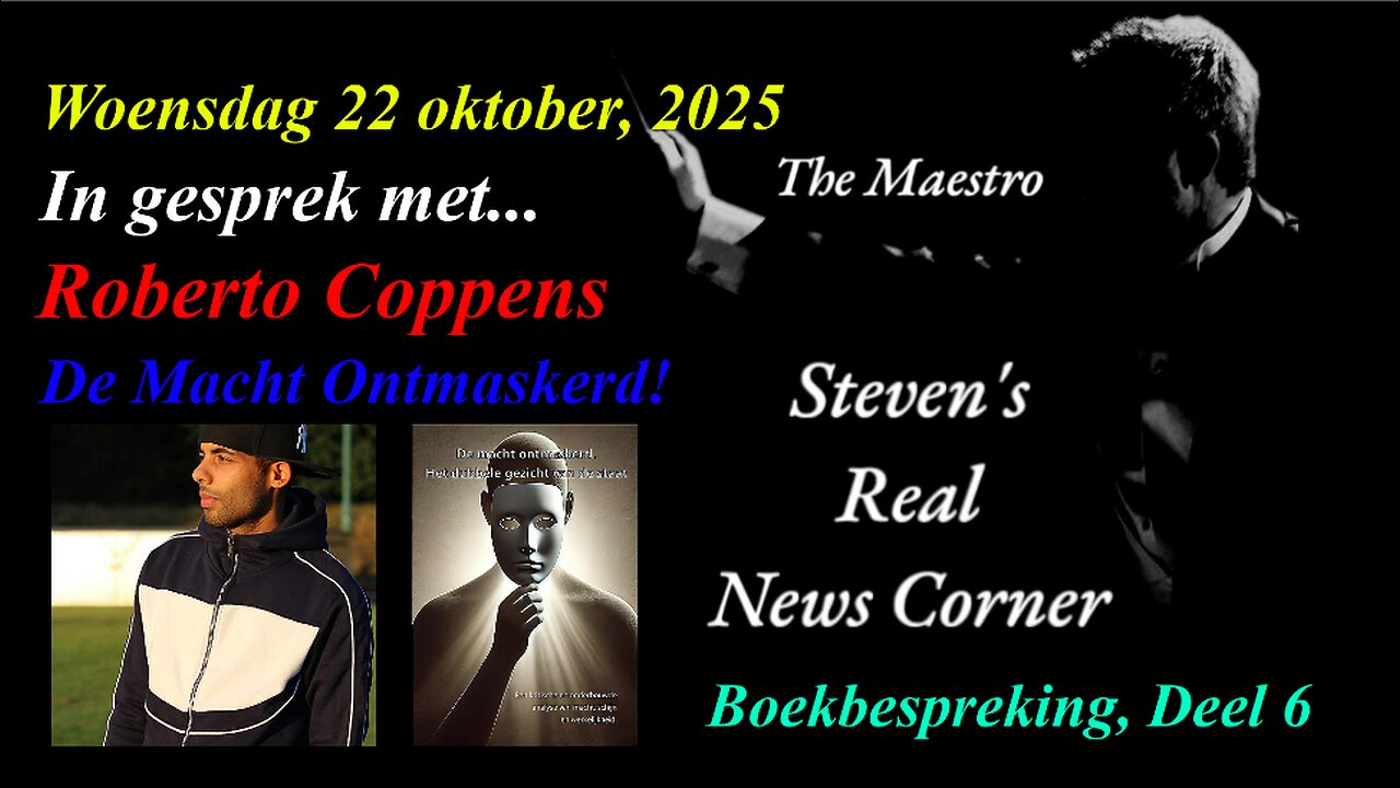 WOENSDAG 22 OKTOBER 2025 - BOEKBESPREKING MET ROBERTO, AFL. 6 - LISTIGE KUNSTGREPEN VAN DE OVERHEID
