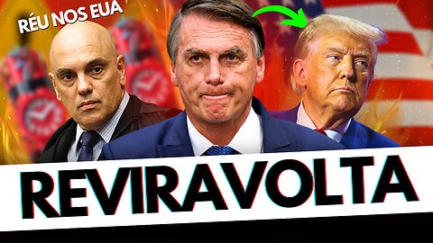 🚨EM APOIO A BOLSONARO TRUMP FAZ ALEXANDRE DE MORAES VIRAR RÉU NOS EUA