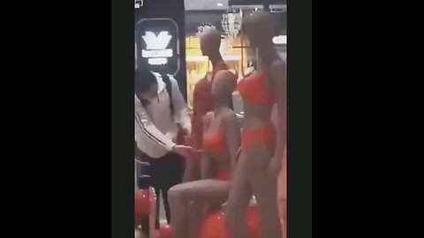 It's that hot mannequin love baby! Y'all just don't understand!