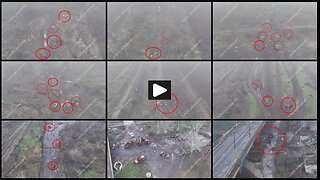 Pokrovsk: A graveyard of Ukrainian equipment on the roads/in the city area