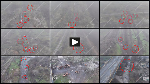 Pokrovsk: A graveyard of Ukrainian equipment on the roads/in the city area