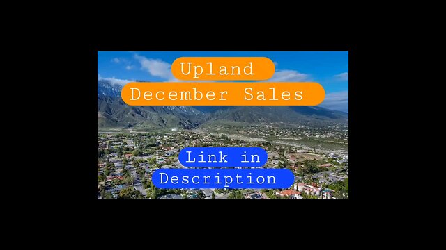 Upland December Sales 🏢