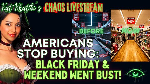 Americans Stop Buying: Black Friday & Weekend Went BUST! Everyone is BROKE!?