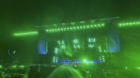 AC/DC power up tour 2025 live in Melbourne dirty deeds done dirt cheap