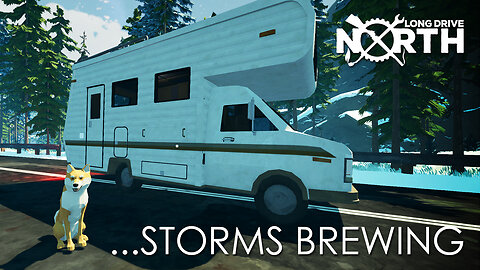 Outrunning A MASSIVE STORM In An RV On Our LONG DRIVE NORTH Part 1