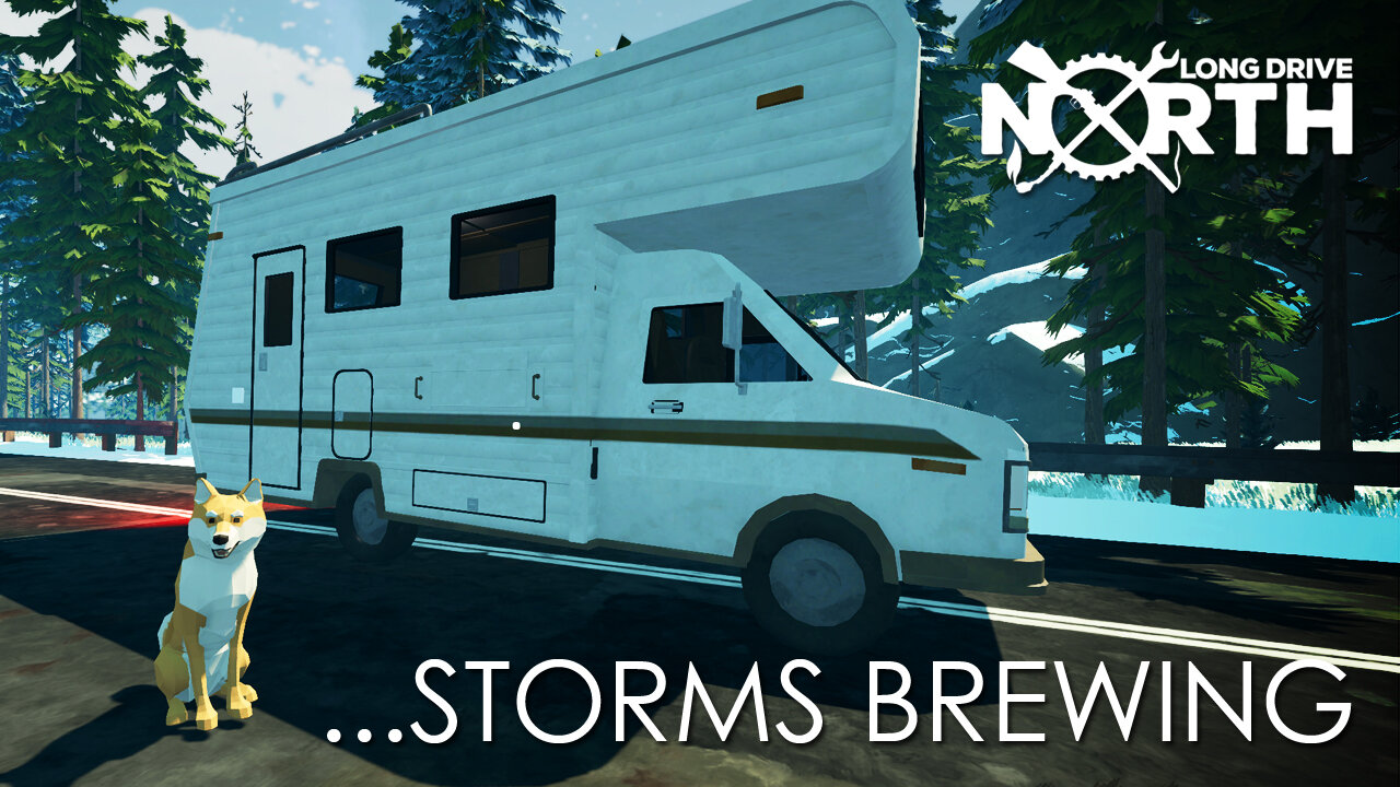 Outrunning A MASSIVE STORM In An RV On Our LONG DRIVE NORTH Part 1
