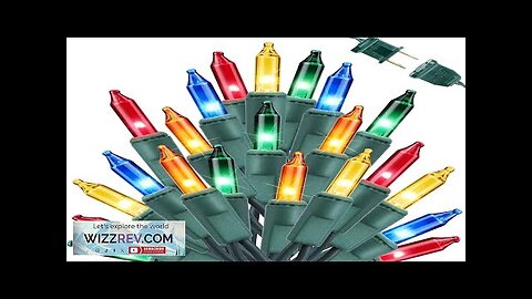 Toodour Christmas Lights Multicolor 75ft 300 Count Incandescent Christmas String Lights UL Review