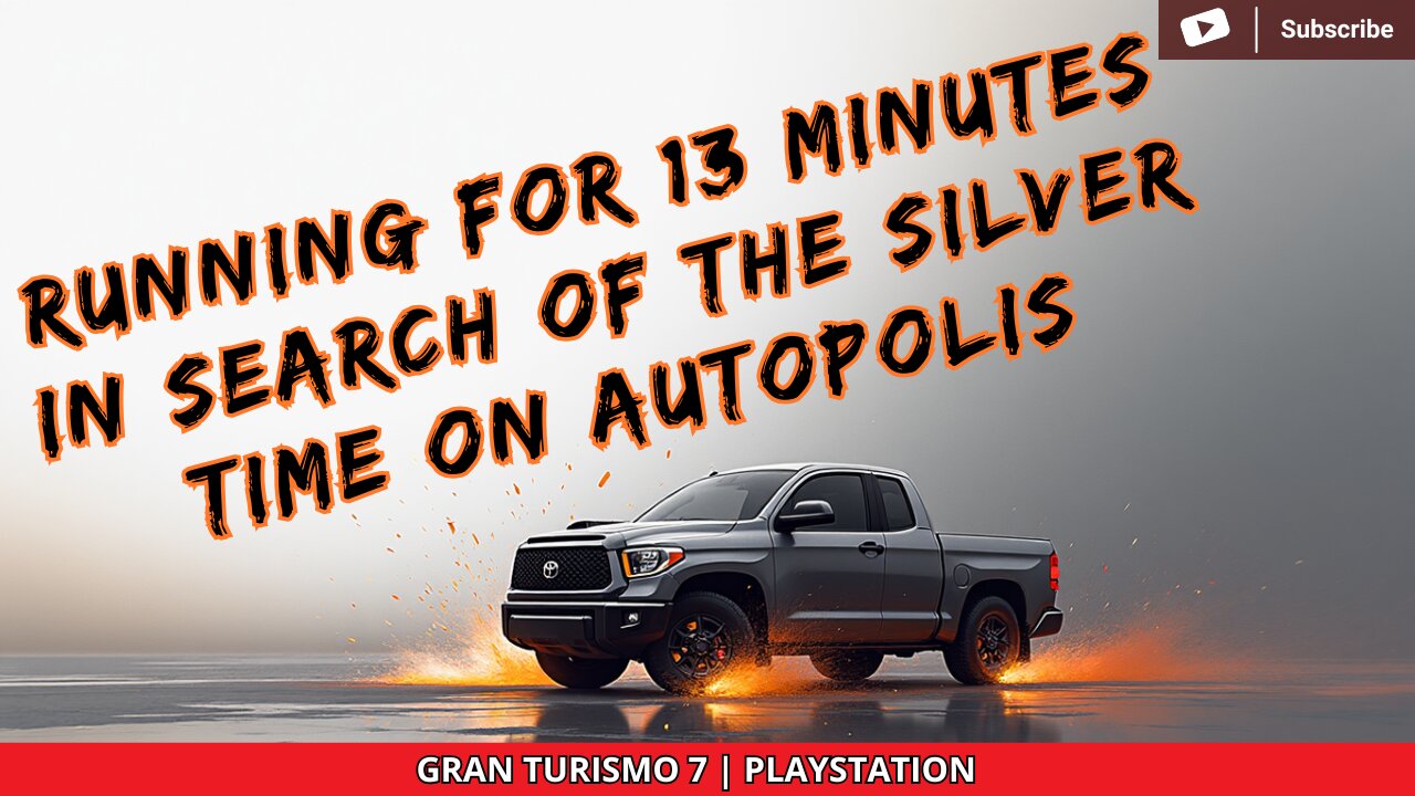 RUNNING FOR 13 MINUTES IN SEARCH OF THE SILVER TIME ON AUTOPOLIS | GRAN TURISMO 7