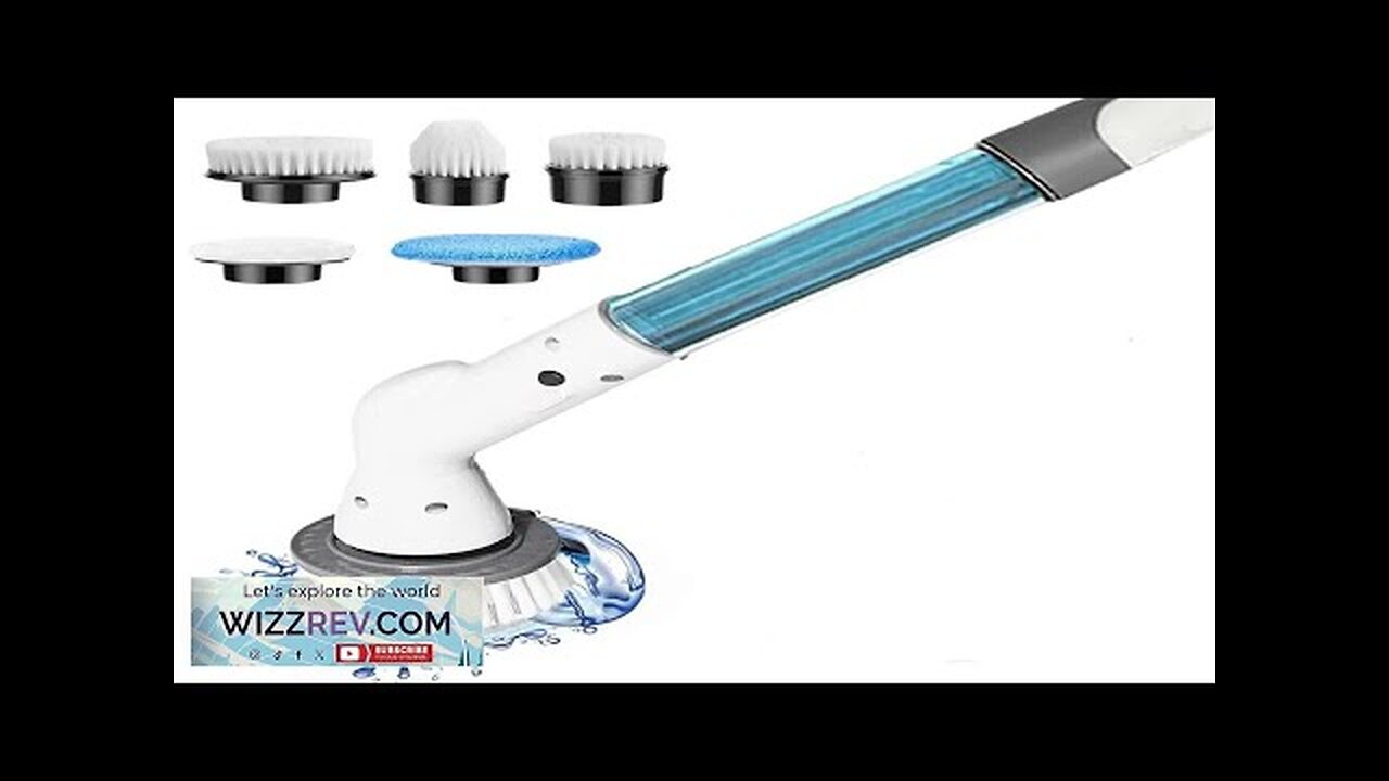 5-in-1 Multifunctional Electric Cleaning Brush Wireless Rotating Mop Up to 180 mins Review