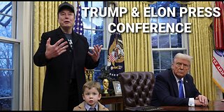 Trump And Elon Have A Press Conference On DOGE, NBC Loses Their Mind Ignoring It