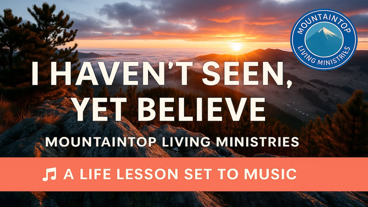1 Peter 1:8–9 🎵 A Life Lesson Set to Music 🎵 Faith Beyond What We Can See