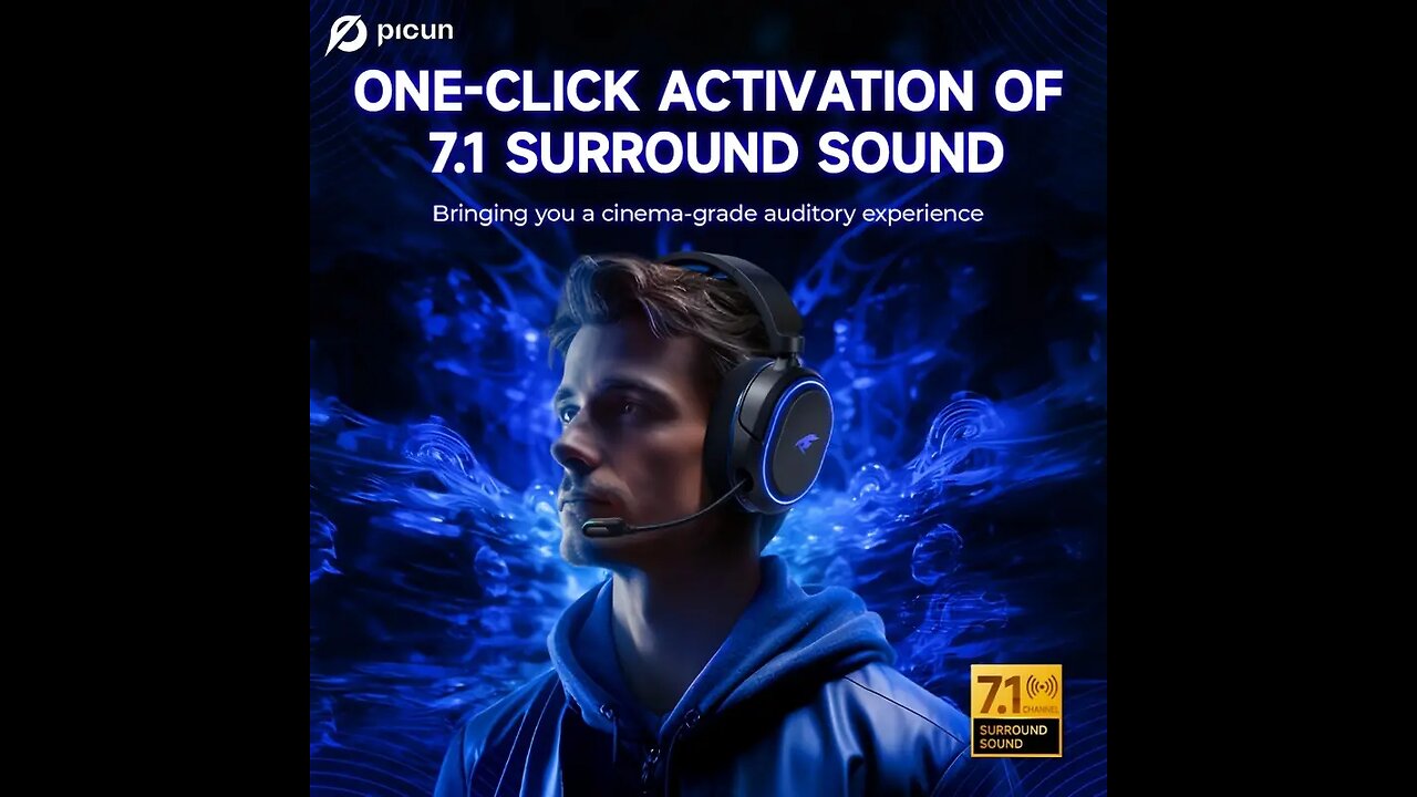 [Wireless Gaming Headset] Picun Valorise