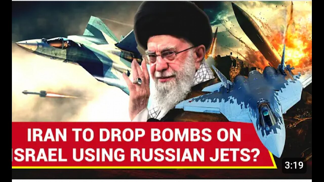 Iran's New Russian Jets Make Israeli Military 'Shiver'; IRGC Shoots Threat