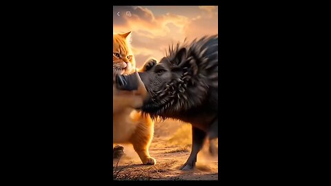 Cat and pig