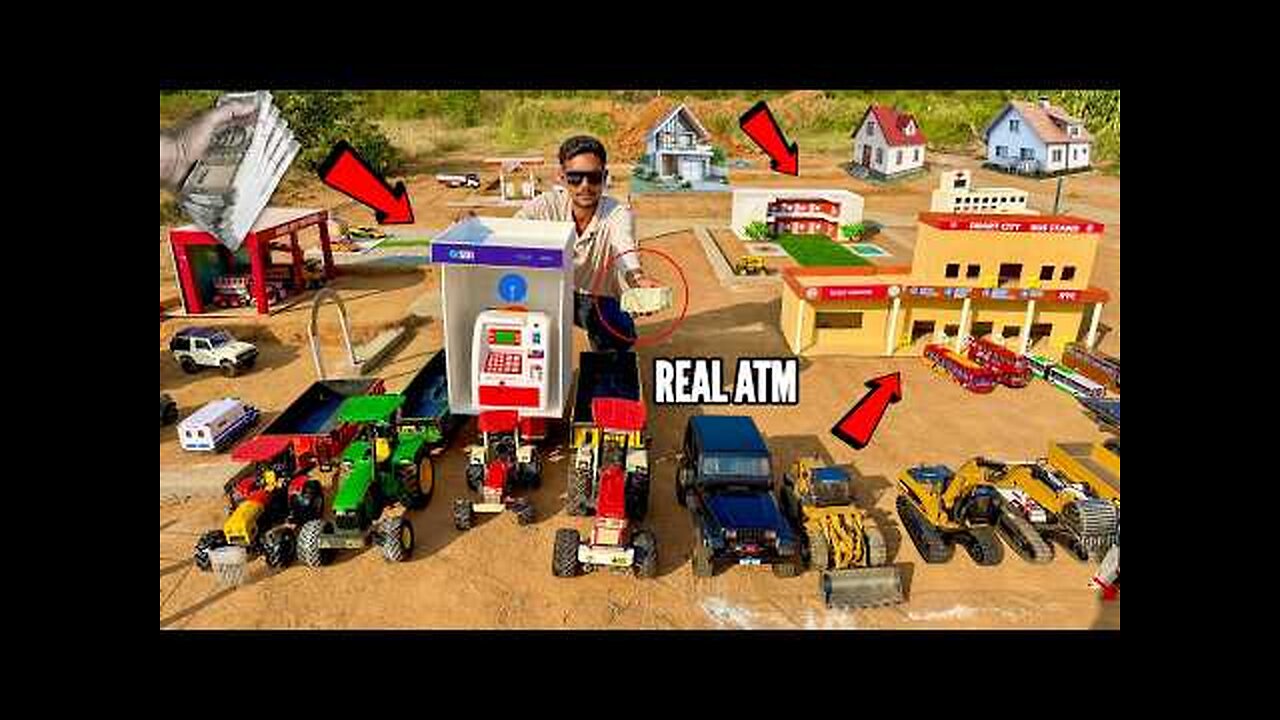 I Build Real Automatic ATM Machine From RC 6X6 Trucks - Chatpat toy TV