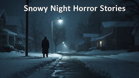 3 Scary TRUE Snowy Night Horror Stories