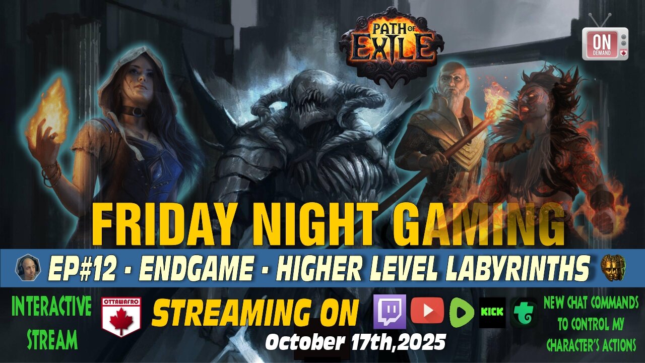 Friday Night Gaming with Ottawafro