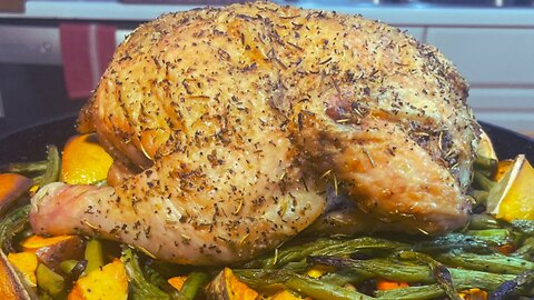 Roasted Chicken and Veggies
