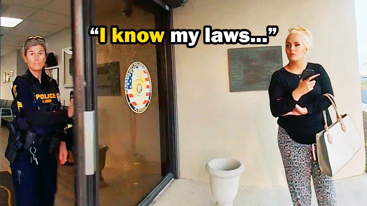 Mother Drives to POLICE STATION and Gets Herself ARRESTED