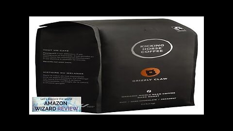 Kicking Horse Coffee Grizzly Claw Dark Roast Whole Bean 2.2 Pound - Review