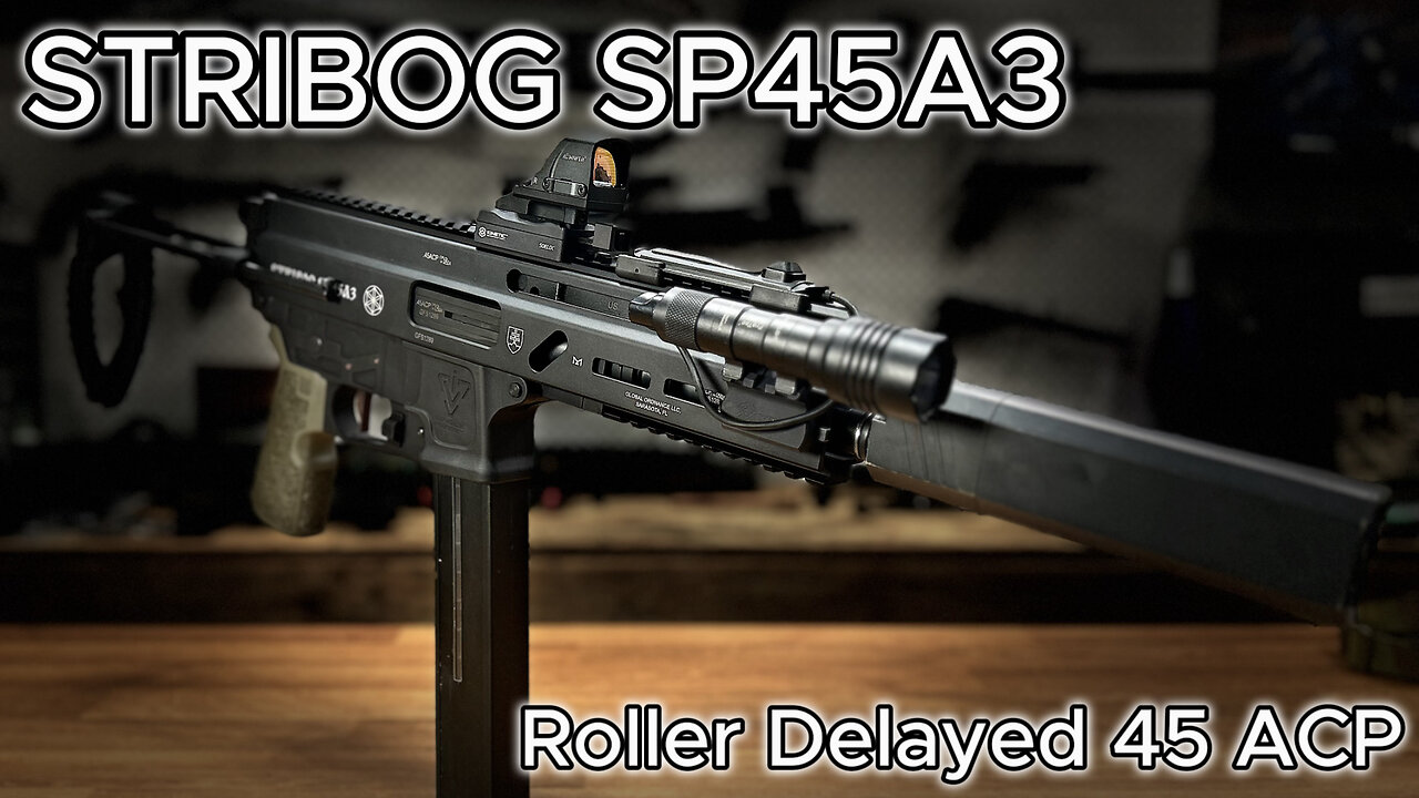 Stribog SP45A3 | Like A UMP45 But Better | First Impressions & Review