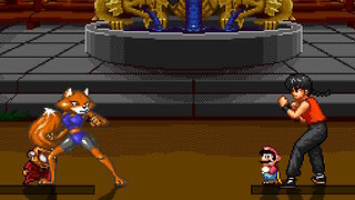 MUGEN - Dr. M's MUGEN Chars - Foxy Roxy & Happosai vs. Mario & Ranma Saotome - Download