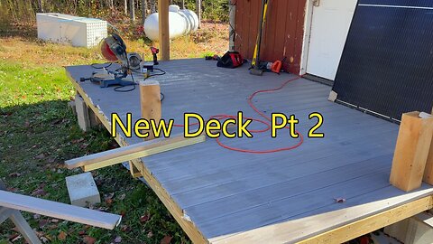 Completing The Deck. Pt 2
