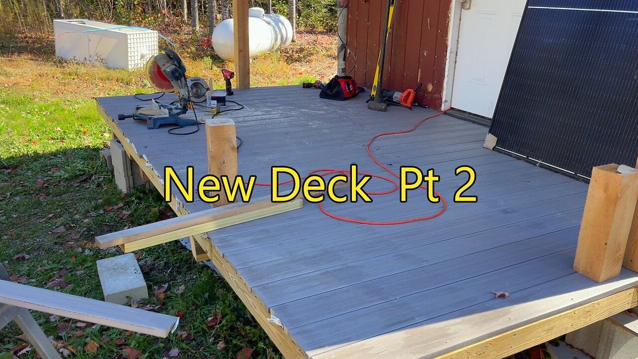 Completing The Deck. Pt 2
