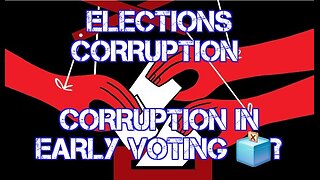 Early Voting Right for Corruption ??? Ohio Political Insider #ThePanicAttack