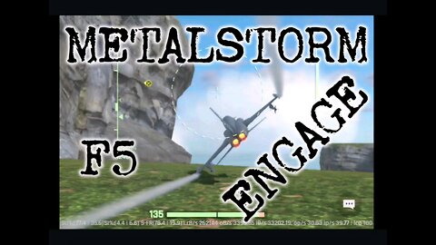 The F5, starter jet in the game METALSTORM. VIDEO MADE WITH MY SCREEN RECORDER S24+ Filmora