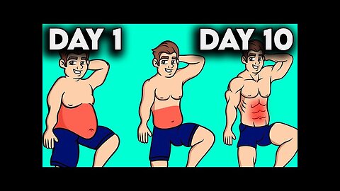 5 Minute Workout (Standing only) to lose BELLY FAT