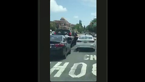 Road Robbery gone bad - if they are robbing you through your window you can do this as a solution😳