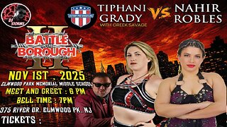 FULL MATCH: Tiphani Grady Vs Nahir Robles - Battle In The Borough II 11/1/25