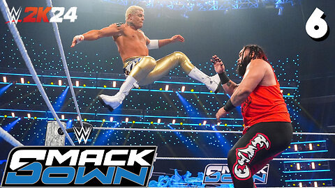 WWE 2K24 Smackdown February 7th 2025 - Cody & Jey do it AGAIN!