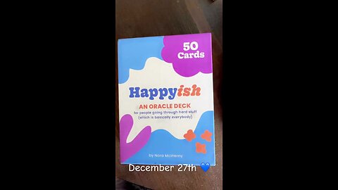 12/27/25 card: not everyone likes you