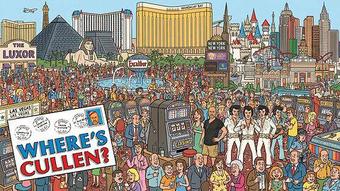 Where's Cullen – Las Vegas?