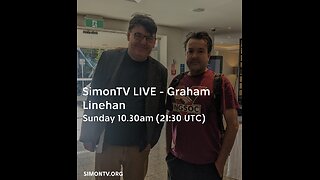 SimonTV LIVE - Graham Linehan