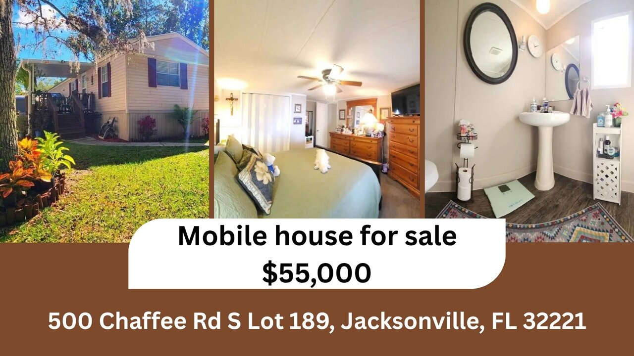 Mobile house for sale - $55,000