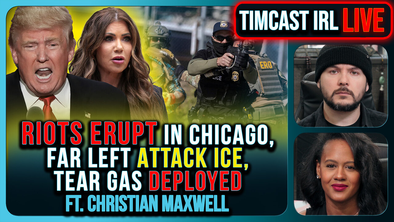 RIOTS Leftist ATTACK ICE, Tear Gas Deployed, Feds Ordered To IGNORE CA Law, CIVIL WAR! | Timcast IRL