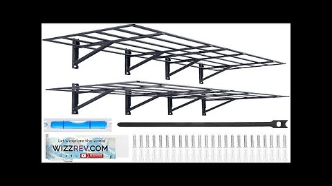 VEVOR Garage Storage Shelving 2 Pack 6 x 2 ft Heavy Duty Review