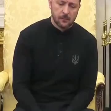 Zelensky Spaced Out in the Oval Office