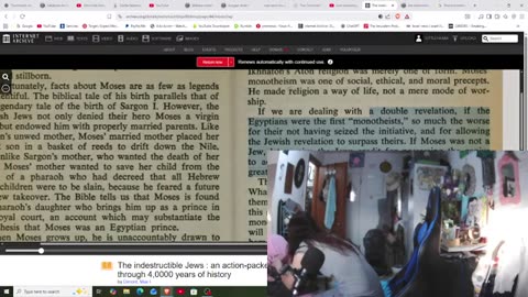 The indestructible Jews : 4,0000 years of history ,by Dimont, Max I pt 2