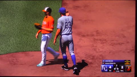MLB The Show: Kansas City Royals vs Baltimore Orioles (S22 G96)