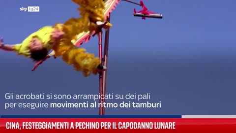 NOTIZIE DAL MONDO Cina,festeggiamenti a Pechino per il Capodanno cinese 2026.IL 17 FEBBRAIO 2026 DÀ INIZIO ALL'ANNO DEL CAVALLO DI FUOCO DEL CALENDARIO CINESE che durerà fino al 5 febbraio 2027