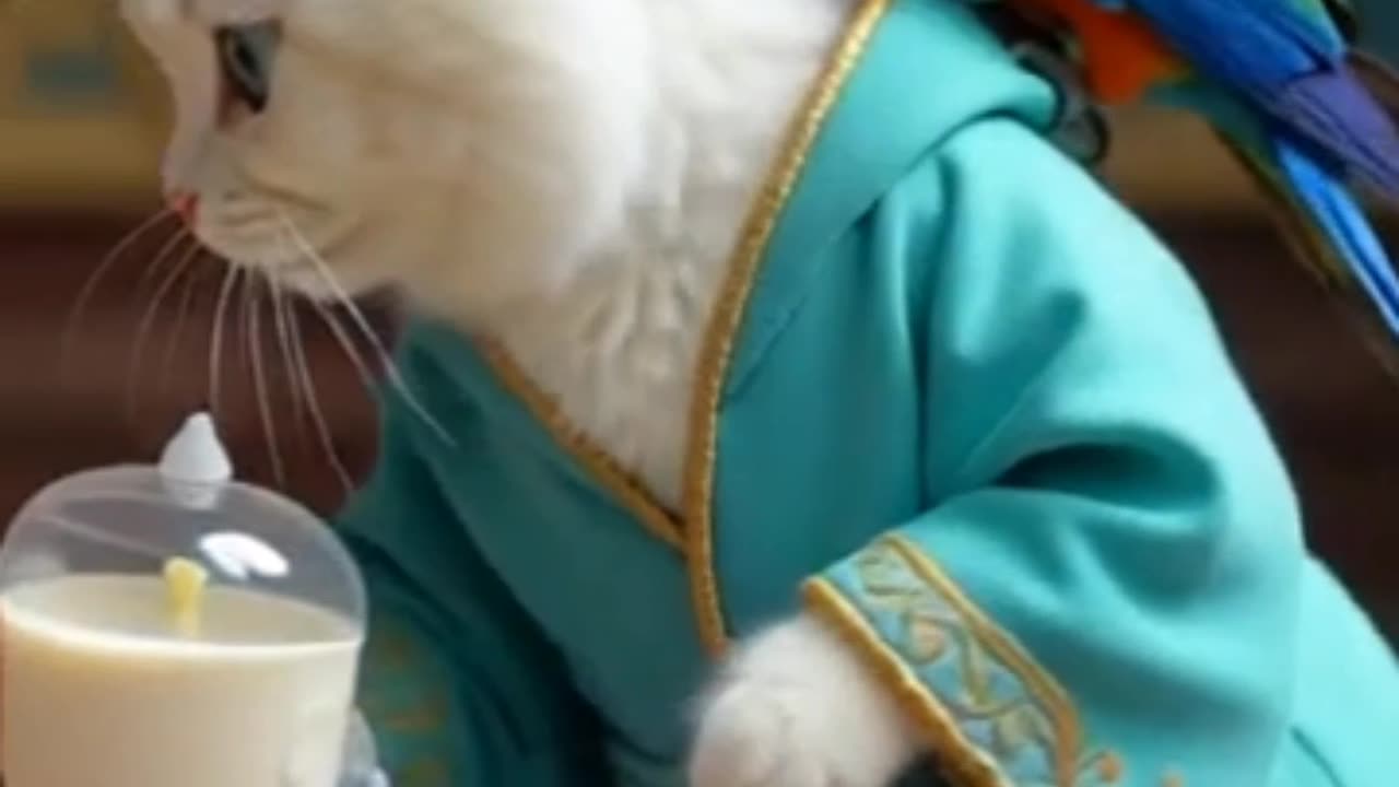 Cute Cat 😺 Dudi dudi dum dum