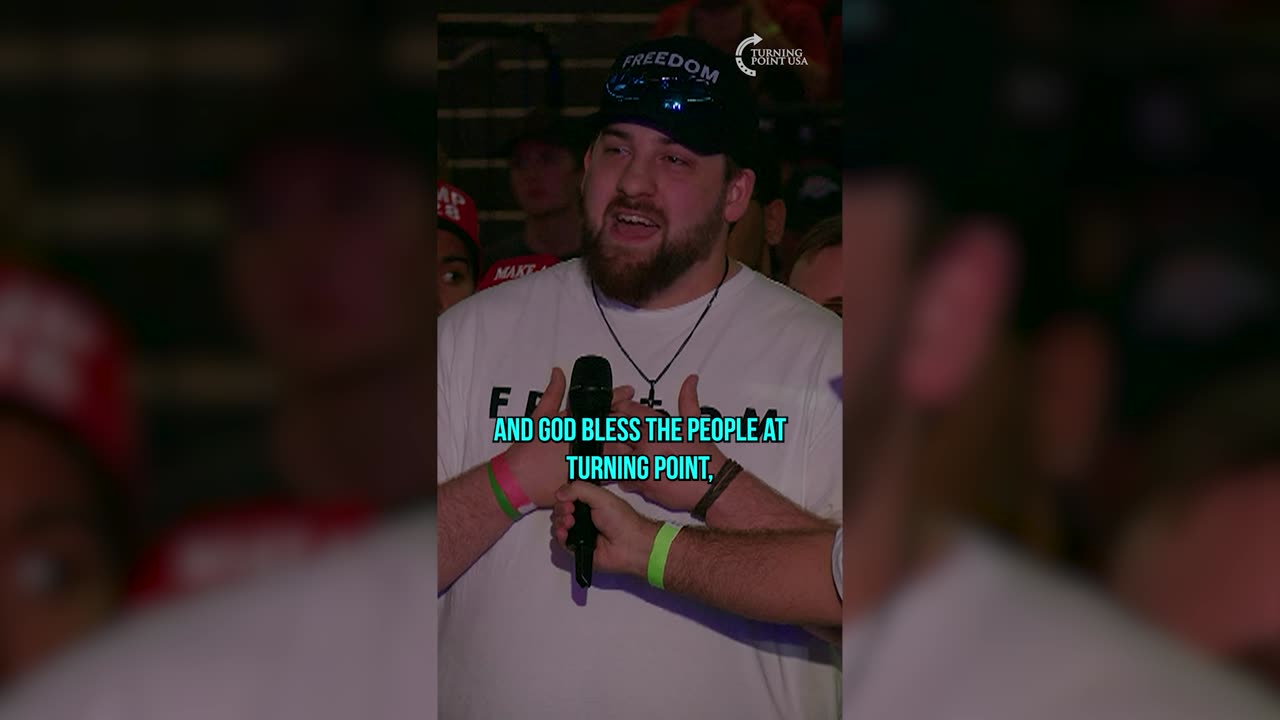 A Life Transformed Through Faith and Charlie Kirk 👏